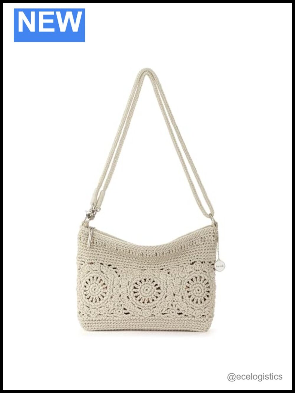 Hand Crochet Convertible Crossbody Purse 3-in-1 Wristlet Clutch